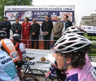 otvaranje trke kadeti oko bgd